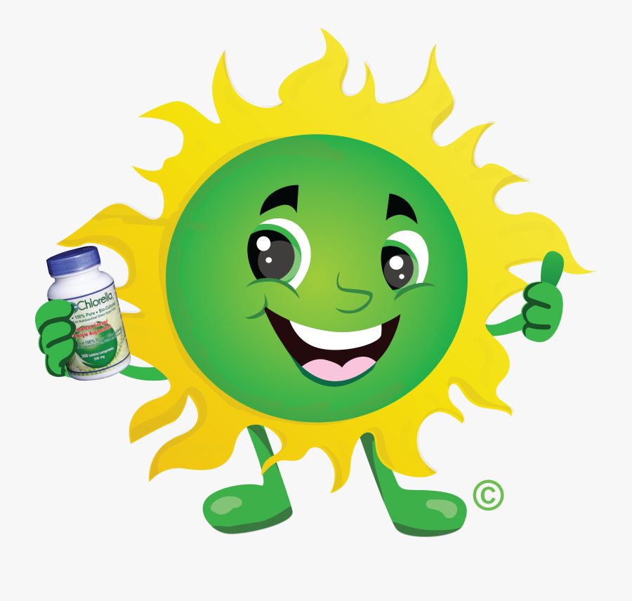 Chlorella Dosage Of Bio - Chlorella Cartoon, Transparent Clipart