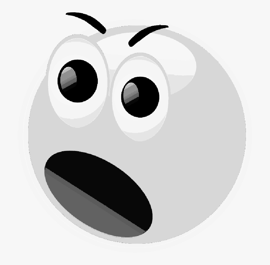Transparent Shocked Eyes Clipart - Cartoon, Transparent Clipart