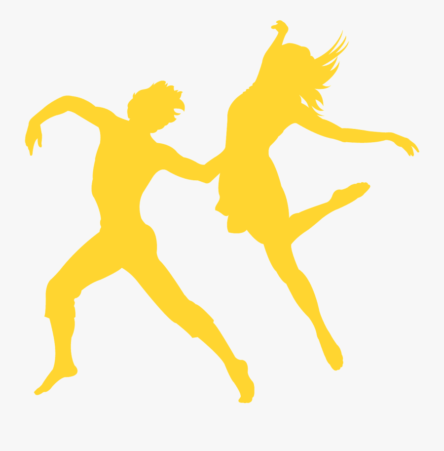 Danza Contemporanea Silhouette Png, Transparent Clipart