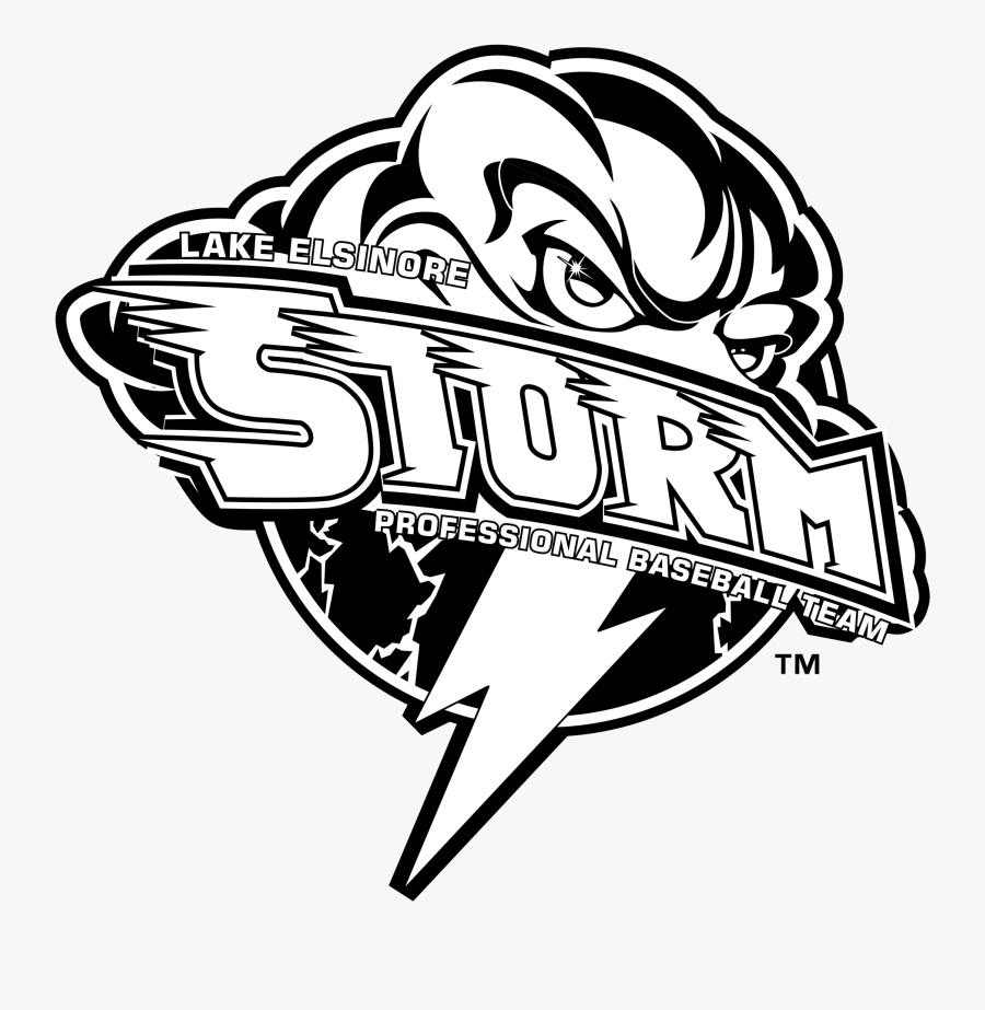 Lake Elsinore Storm Logo Png Transparent, Transparent Clipart