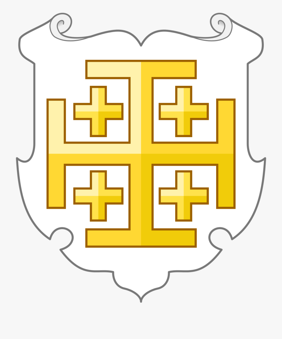 Gold Cross Coat Of Arms, Transparent Clipart