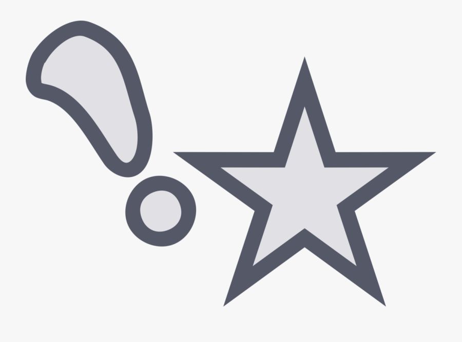 Angle,symbol,circle - Star Design Black And White, Transparent Clipart