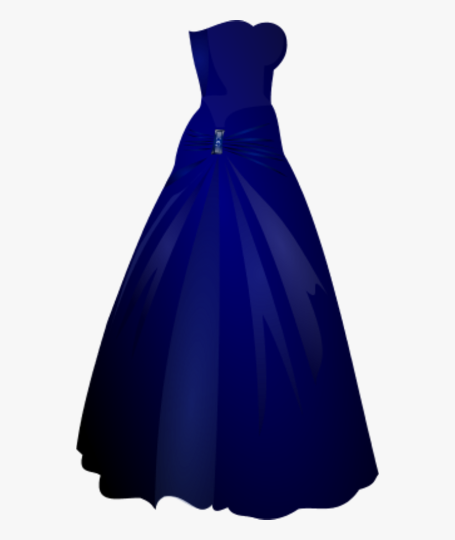 Prom Dresses Clip Art 554614 - Dress, Transparent Clipart