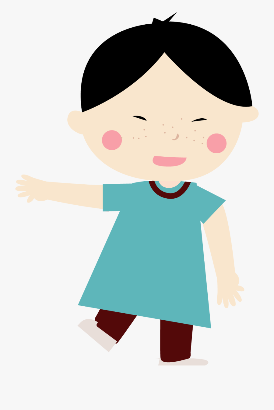 Cartoon Kids Png Desenho, Transparent Clipart