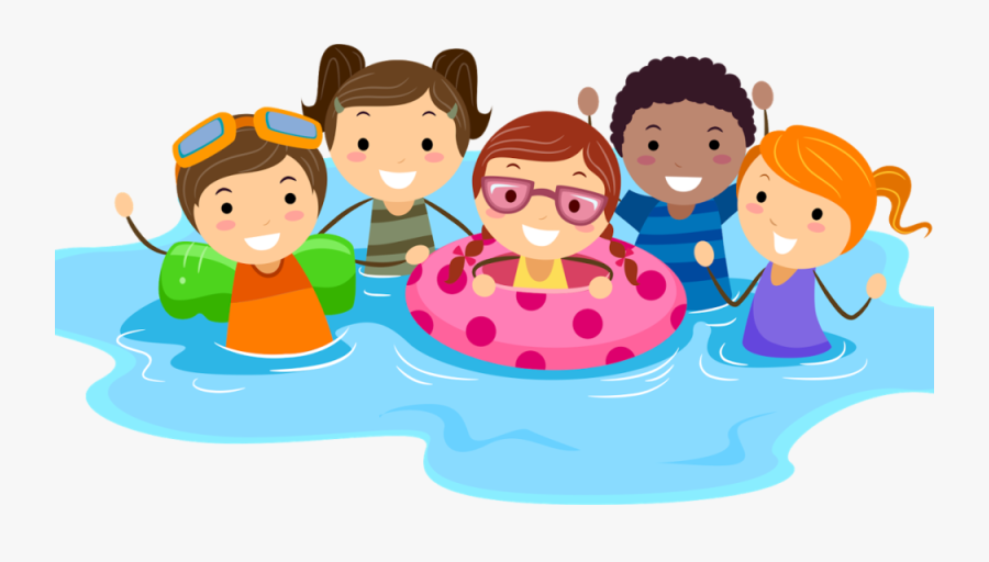 Swim - Kids Swimming Clipart, Transparent Clipart