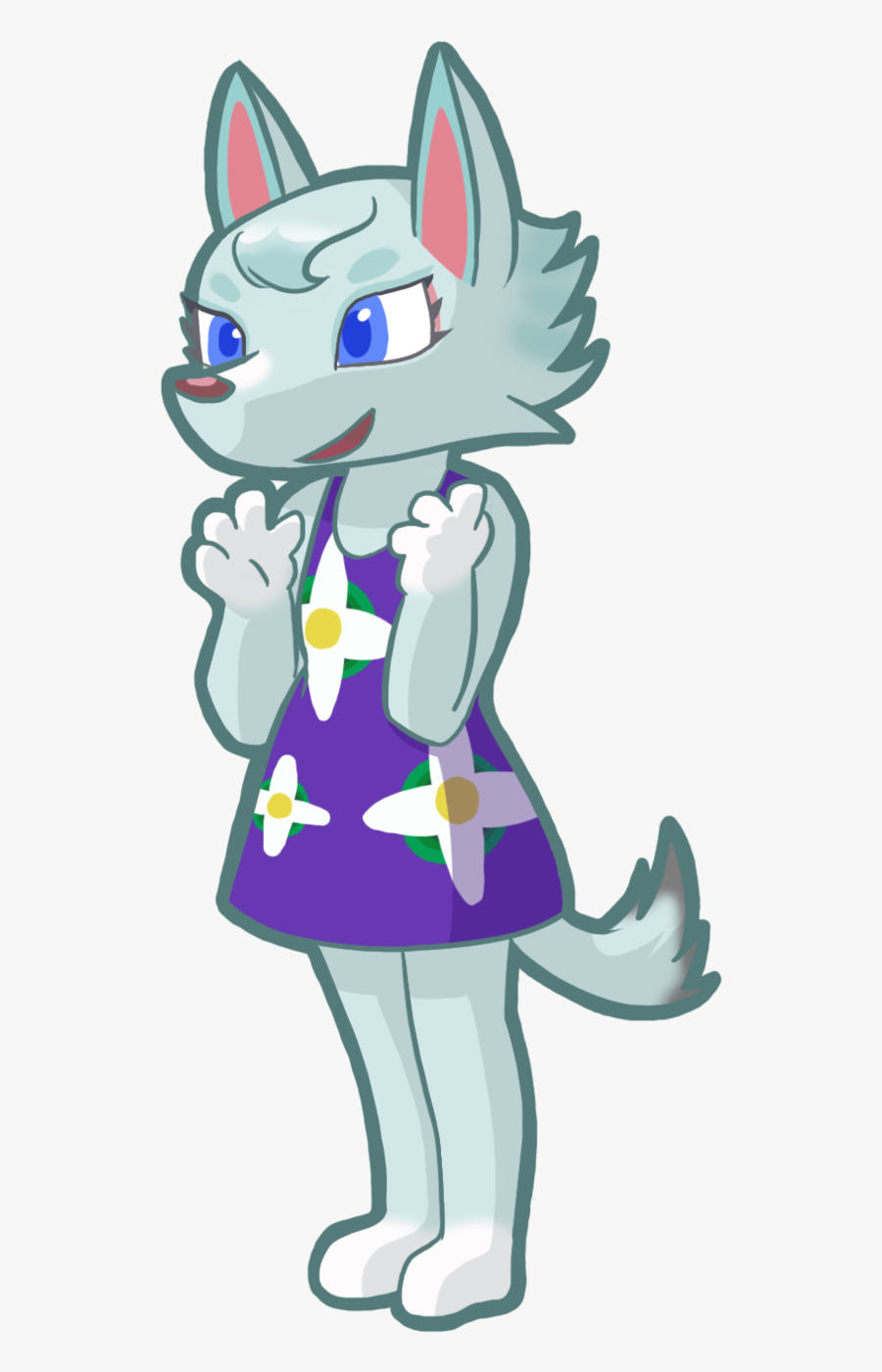 Cat Animal Crossing - Whitney Animal Crossing Fanart, Transparent Clipart