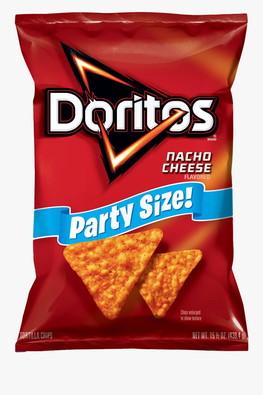 Doritos Png - Doritos Chips Nacho Cheese Party Size, Transparent Clipart
