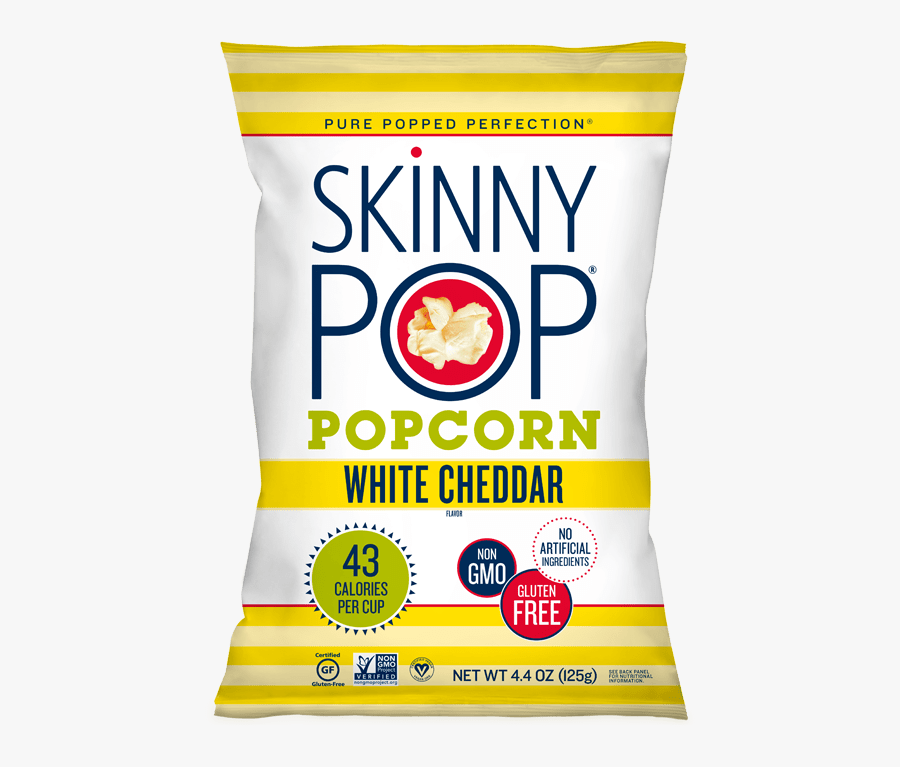 Skinnypop White Cheddar Popcorn, Transparent Clipart