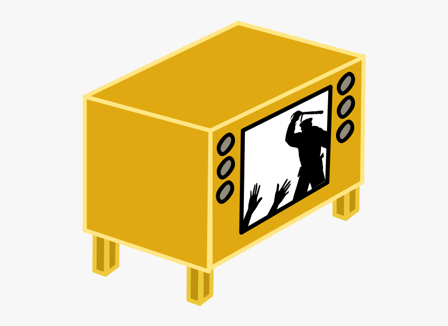 Television Violence Vector Clip Art - Social Cognitive Theory And Tv, Transparent Clipart