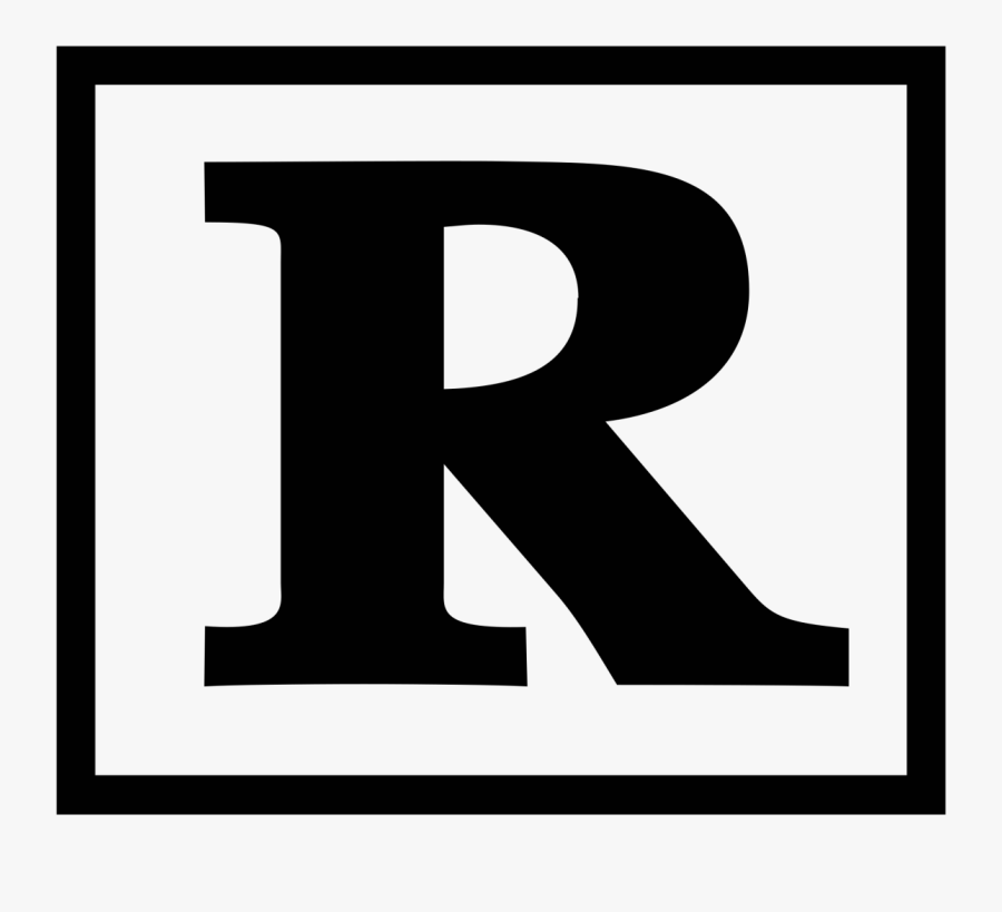 Rated R Clip Art - Rated R Logo Png, Transparent Clipart