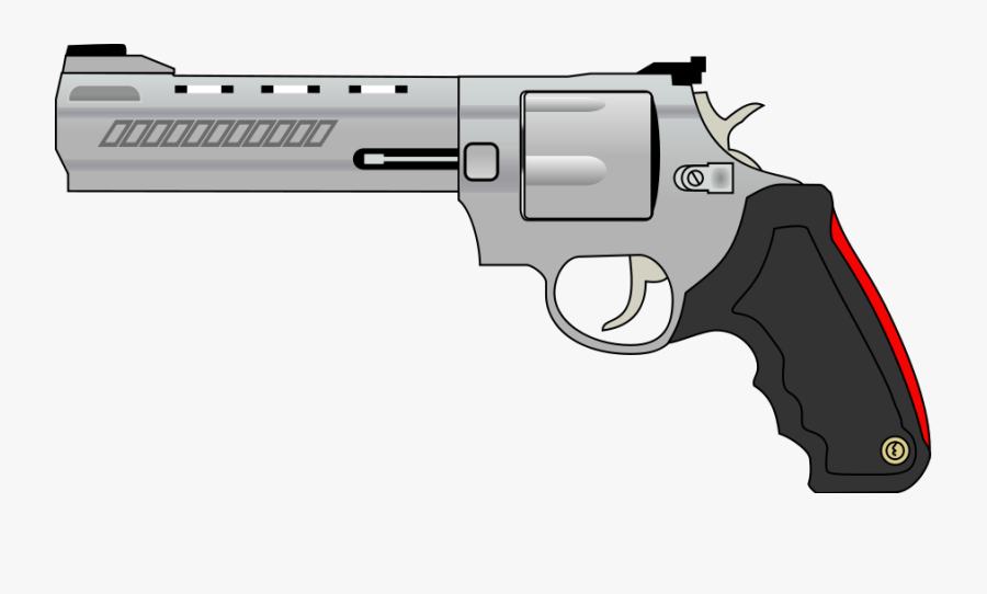 Raging Bull Gun Clipart, Vector Clip Art Online, Royalty - Cartoon Gun Png, Transparent Clipart