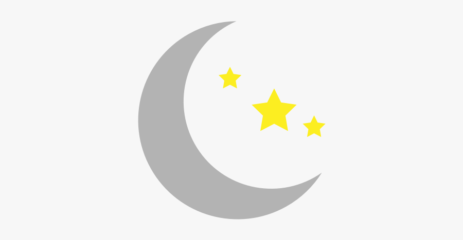Moon And Stars Star And Crescent Clip Art - Crescent Moon And Stars Clipart Png, Transparent Clipart