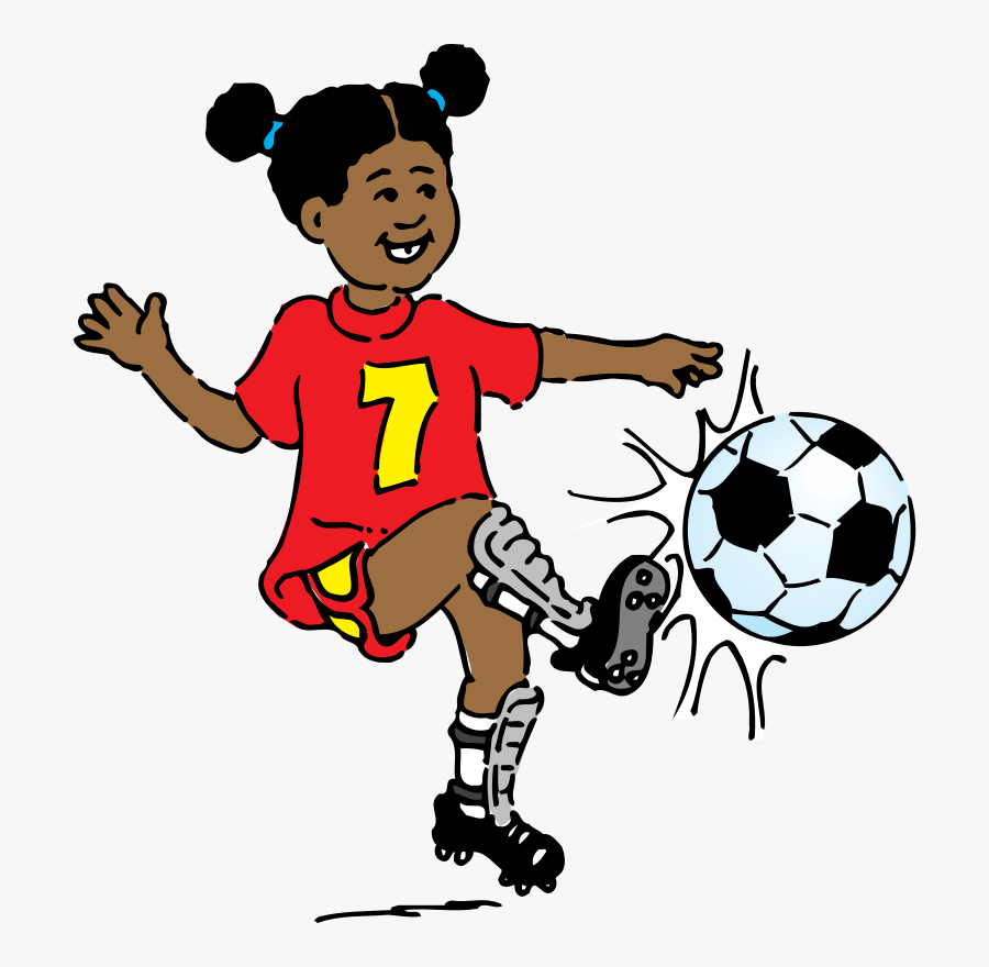 Football Clipart Animated - Play Soccer Clip Art, Transparent Clipart