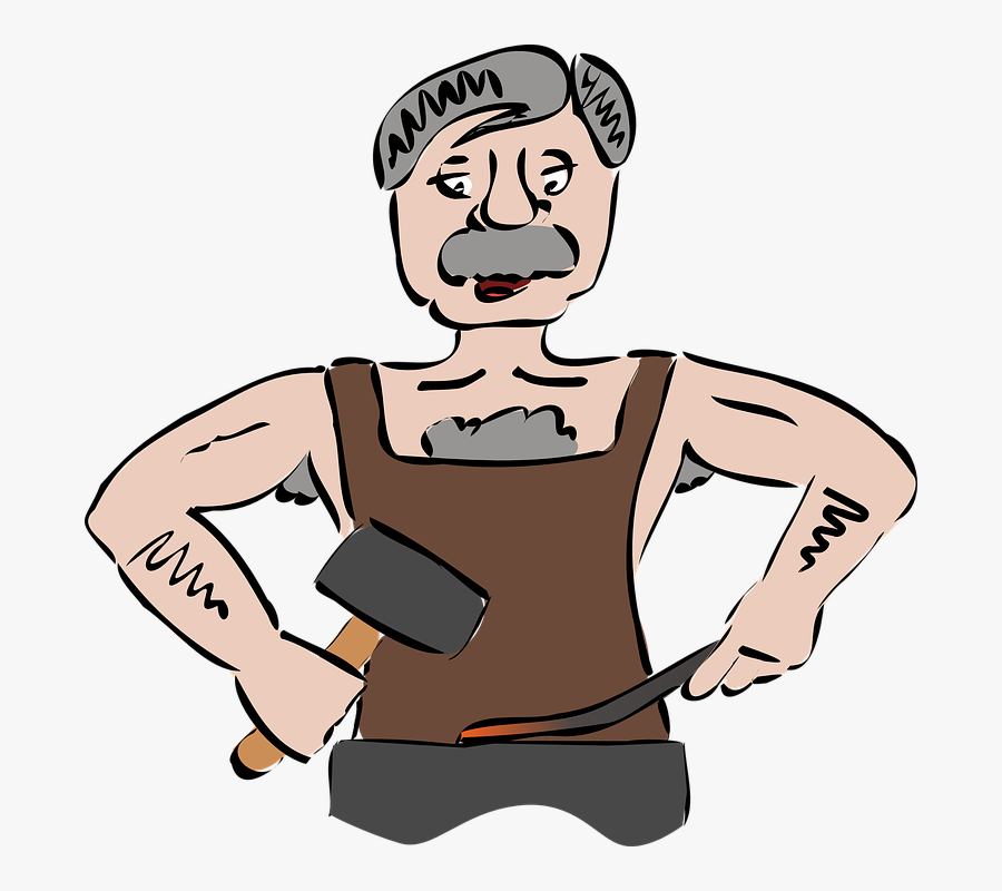 Blacksmith In Clip Art, Transparent Clipart