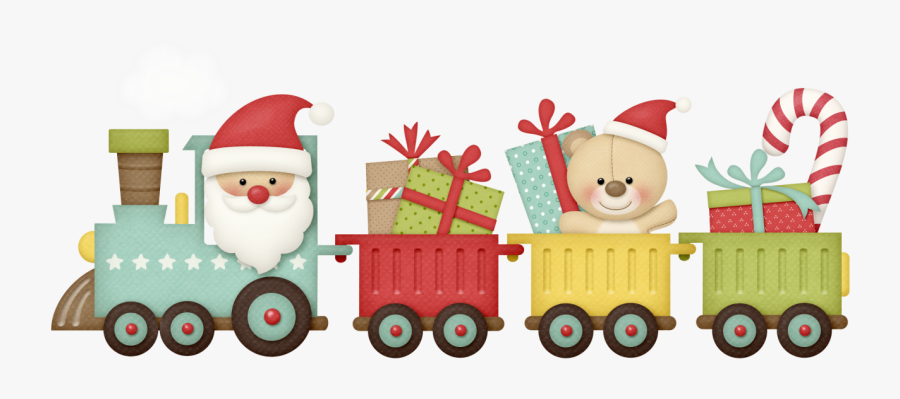 Tren De Navidad Dibujo, Transparent Clipart