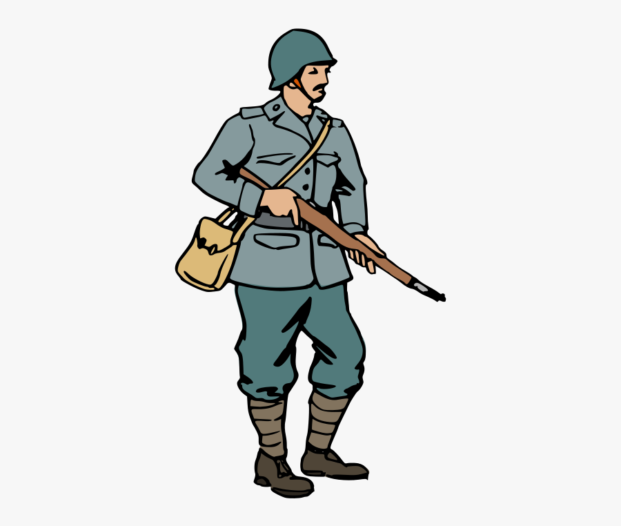 Military Clipart World War - Soldier Clipart, Transparent Clipart