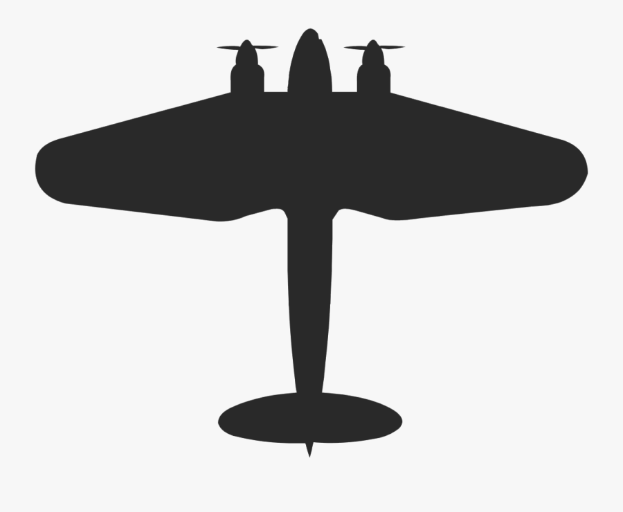 Bomber - Ww2 Planes, Transparent Clipart