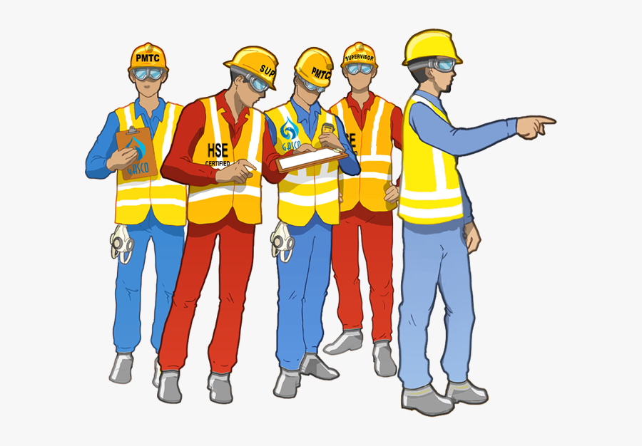 Engineer Clipart Construction Supervisor - Hse Cartoon, Transparent Clipart