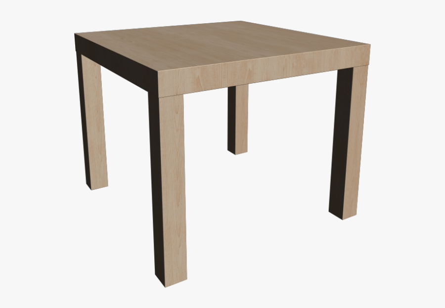 Ikea Lack Side Table - Ikea Lack Table Transparent, Transparent Clipart