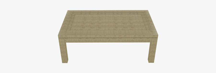 Malibu Wrapped Coffee Table - Coffee Table, Transparent Clipart