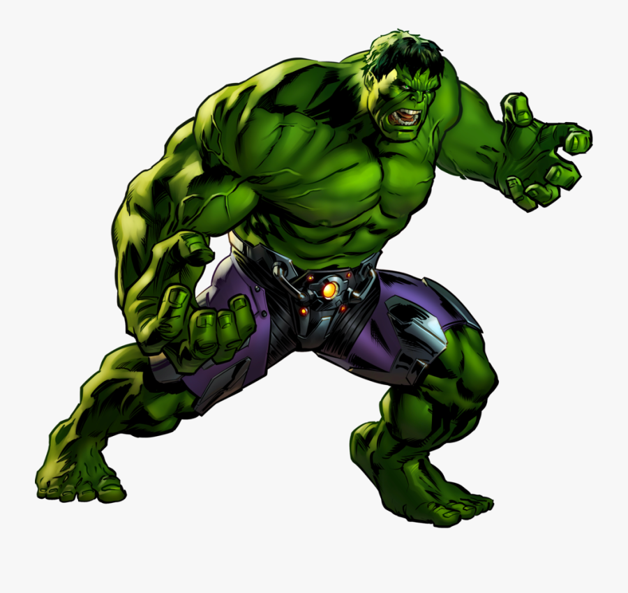 Animated Hulk Png Transparent Image - Marvel Avengers Alliance 2 Hulk, Transparent Clipart