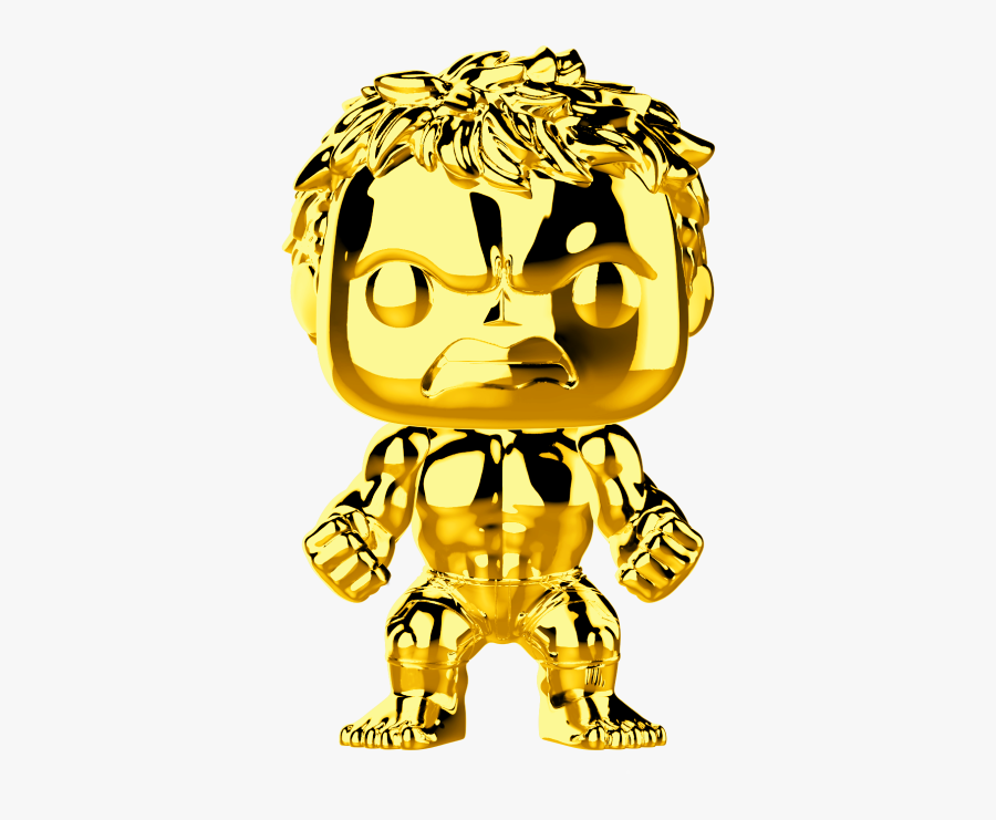 Gold Hulk Funko Pop, Transparent Clipart