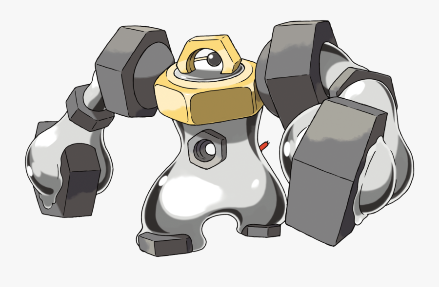 Pokemonfan807 - Pokemon Let's Go Melmetal, Transparent Clipart