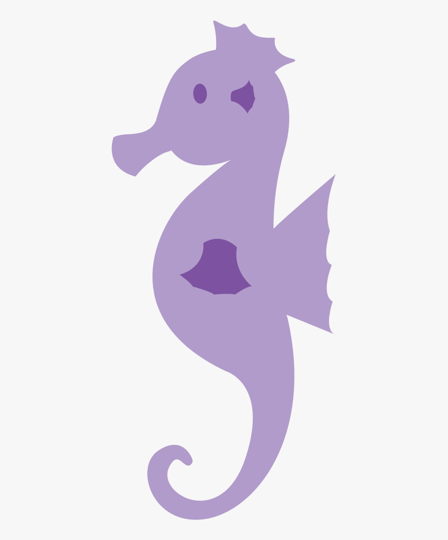 Seahorse Silhouette Free Clipart Images - Clipart Sea Creatures Png, Transparent Clipart