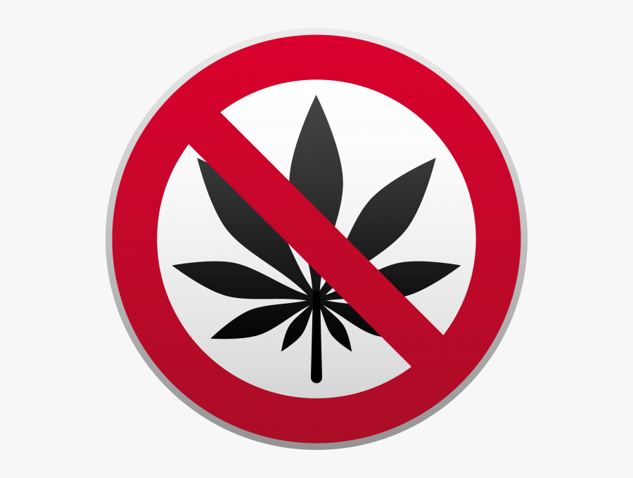 Drug Prohibition Sign - Prohibited Drug And Alcohol, Transparent Clipart
