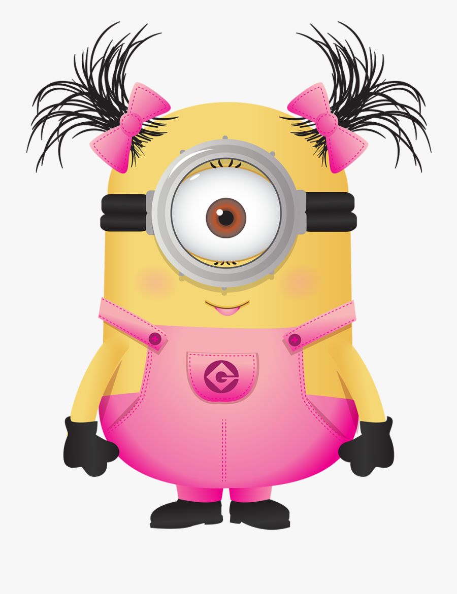 Minions Png Images Free - Girl Minion, Transparent Clipart