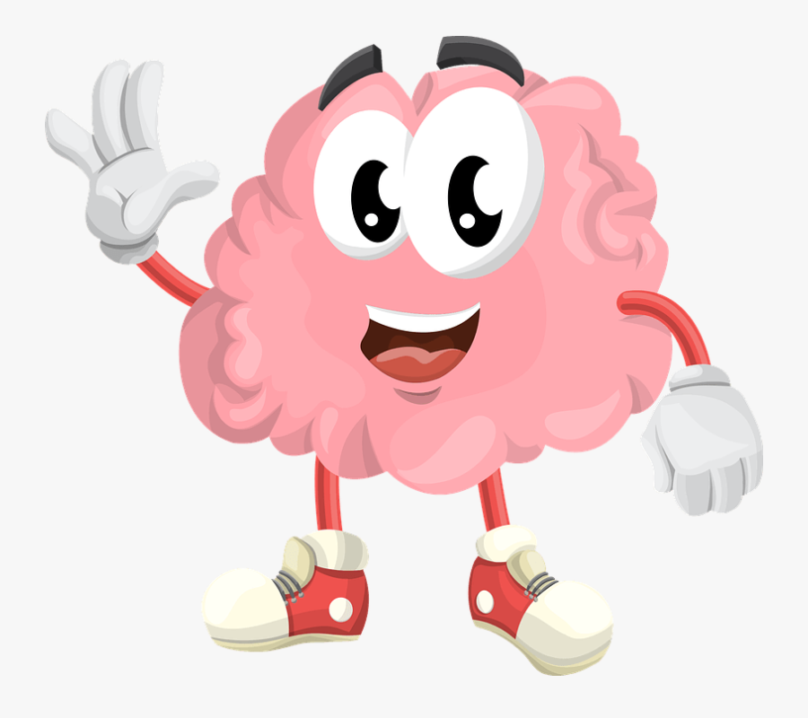 Transparent Brain Png Cartoon, Transparent Clipart