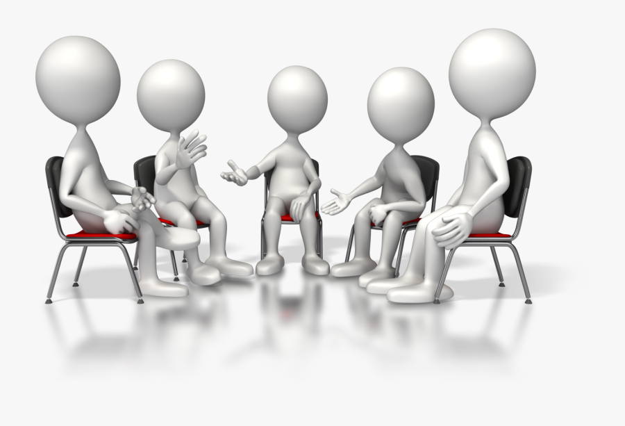 Group Session 1600 Clr - Group Therapy Clip Art, Transparent Clipart