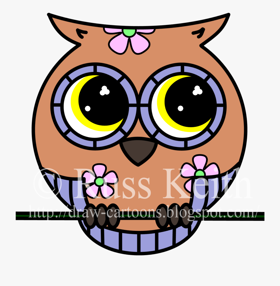 Transparent Realistic Owl Clipart - Drawing, Transparent Clipart