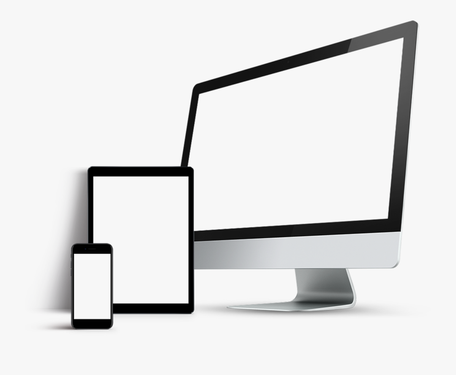 Transparent Mac Mockup Png Clipart , Png Download - Template Pc Screen Png, Transparent Clipart