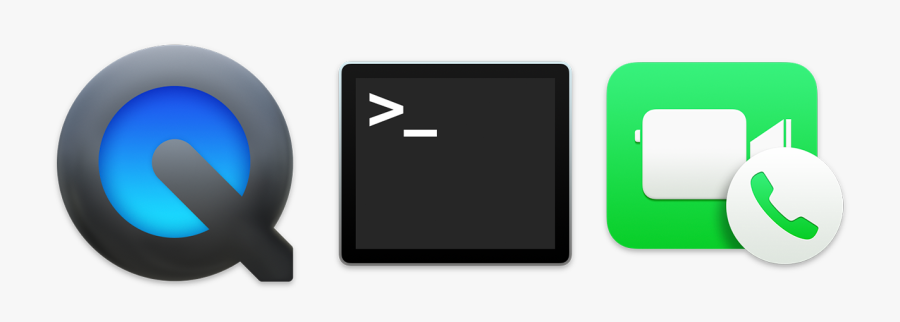 Transparent Free Clipart For Macintosh - Facetime, Transparent Clipart