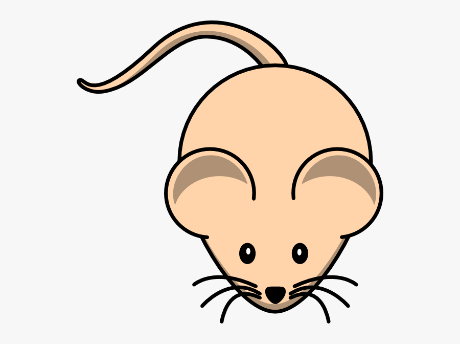 Pink Mouse Clip Art At Clker - Cartoon Mouse No Background, Transparent Clipart