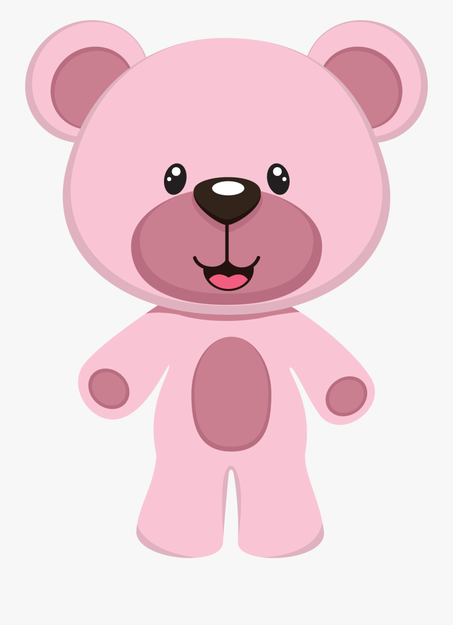 Clipart Chair Baby Bear - Pink Teddy Bear Clipart, Transparent Clipart