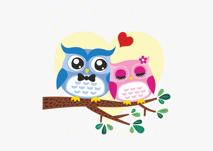 Dibujos De Buhos Google - Love Owl, Transparent Clipart