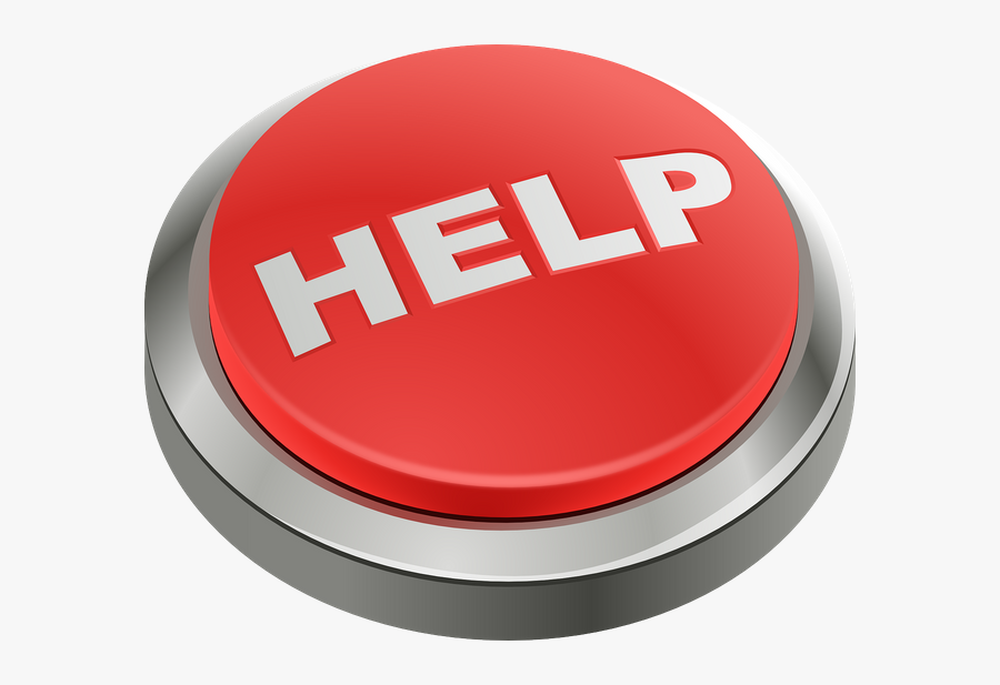 Help-153094 1280 - Help Button Icon, Transparent Clipart