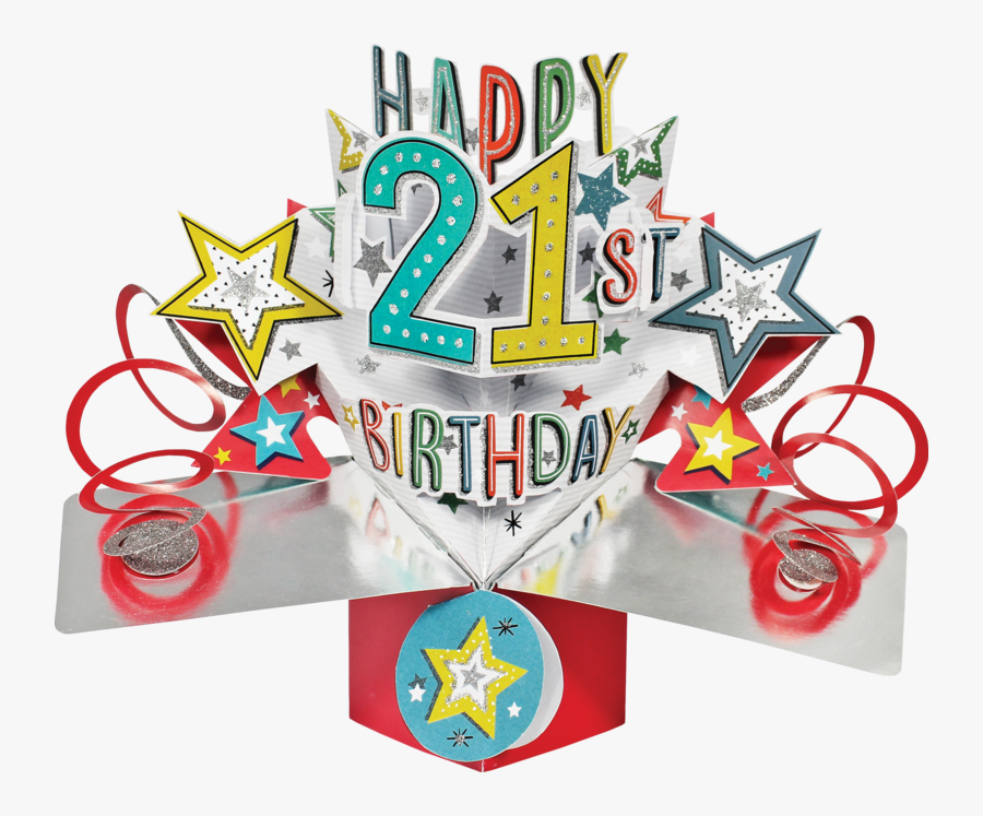 21st Birthday Logo Clipart, Transparent Clipart