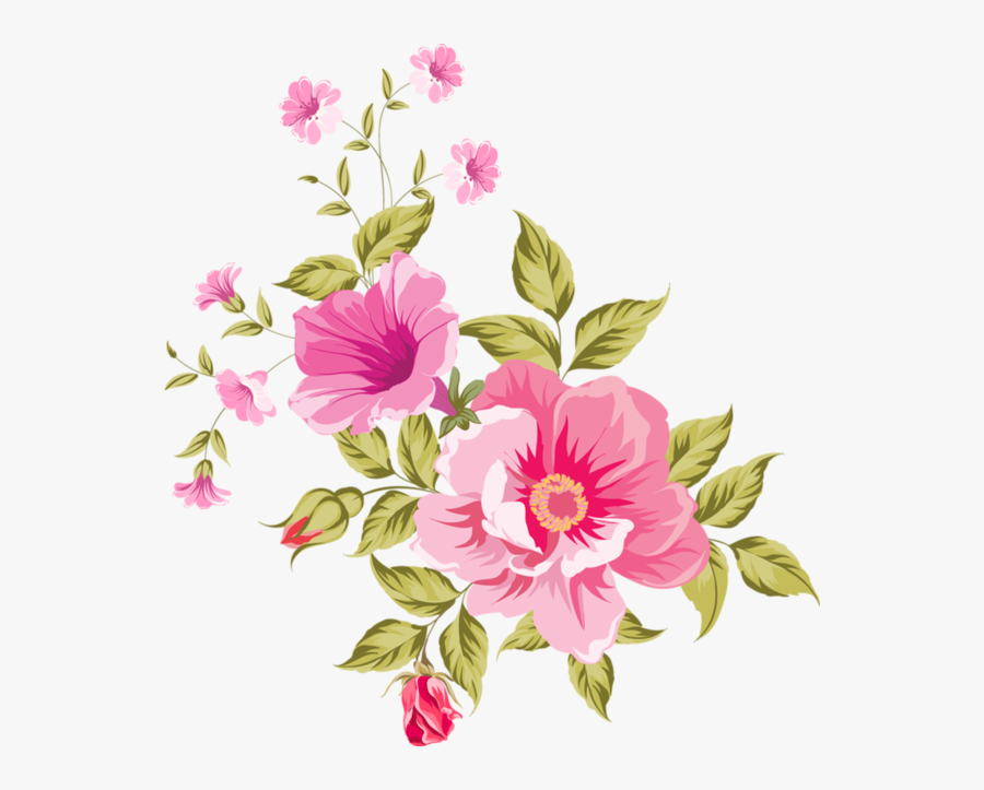 Pretty Flower Clipart, Transparent Clipart
