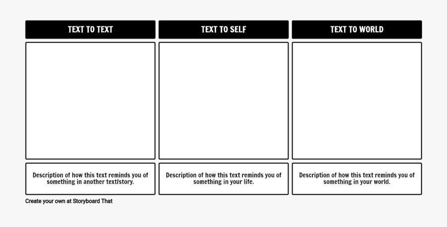 Text Connections Template"
 Style="max Width - Esquemas De Story Boards, Transparent Clipart