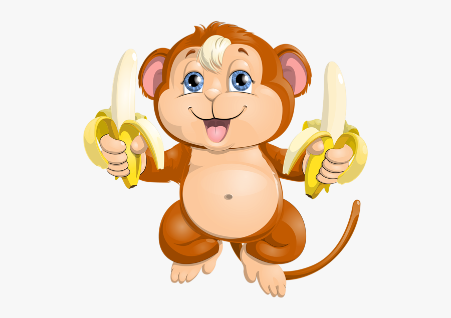 Eat Clipart Monkey Banana - Monkey And Banana Png, Transparent Clipart