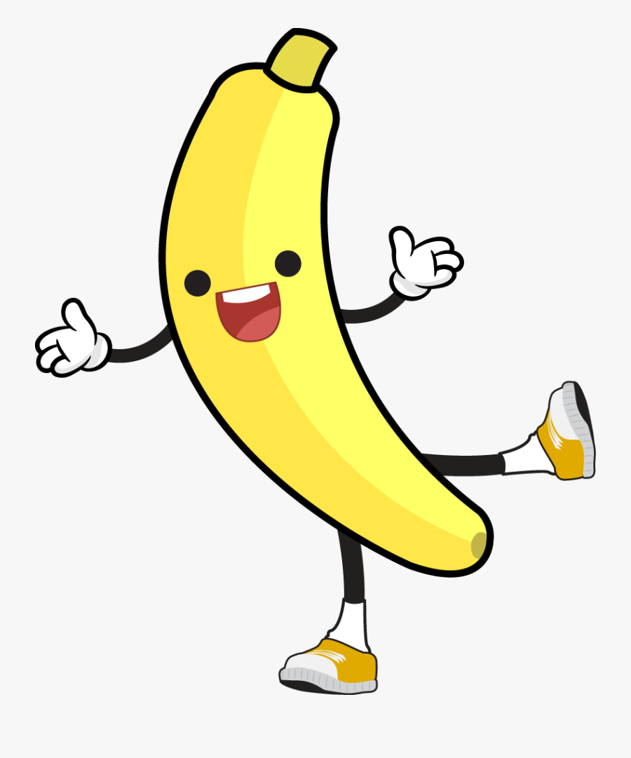 Cartoon Banana Png, Transparent Clipart