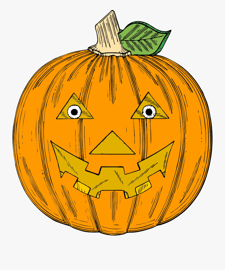 Download Pumpkin Face - Free Printable Jack O Lantern Coloring Page ...