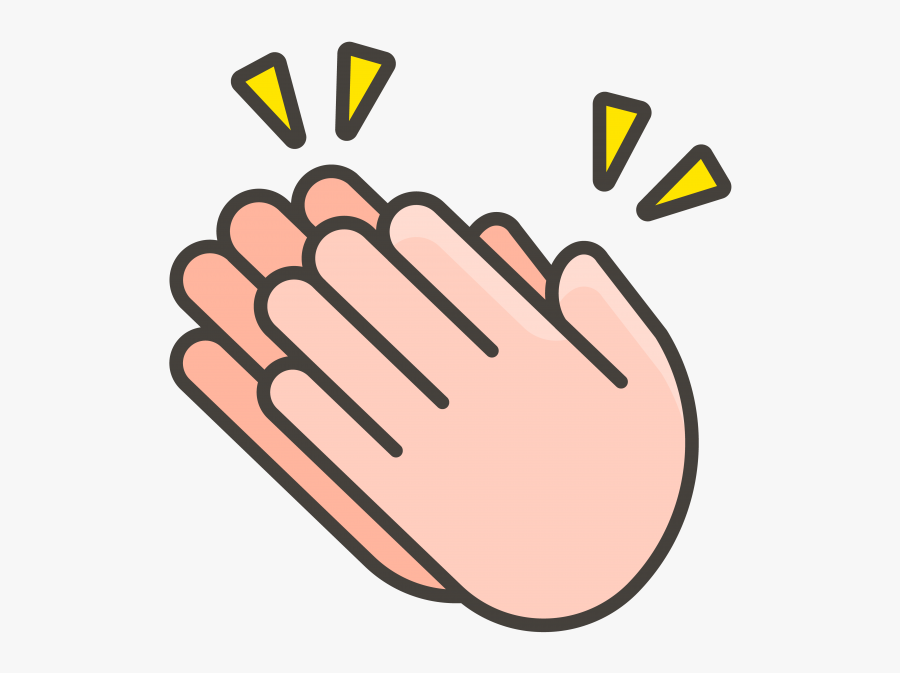 Clapping Hands Emoji - Clapping Hands Clipart, Transparent Clipart