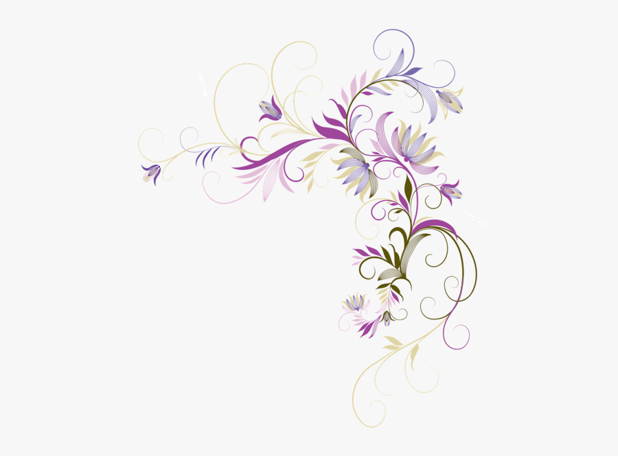 Google Clipart Horizontal - Elegant Background Floral Frames Transparent Png Horizontal, Transparent Clipart