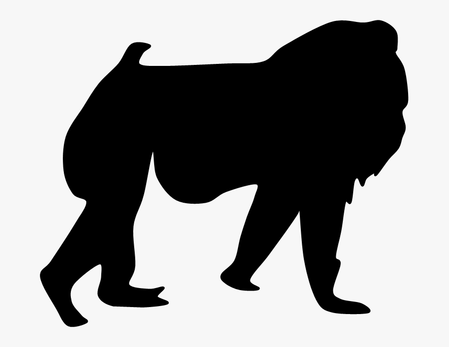 Lion Png Download - Silhouette African Lion, Transparent Clipart
