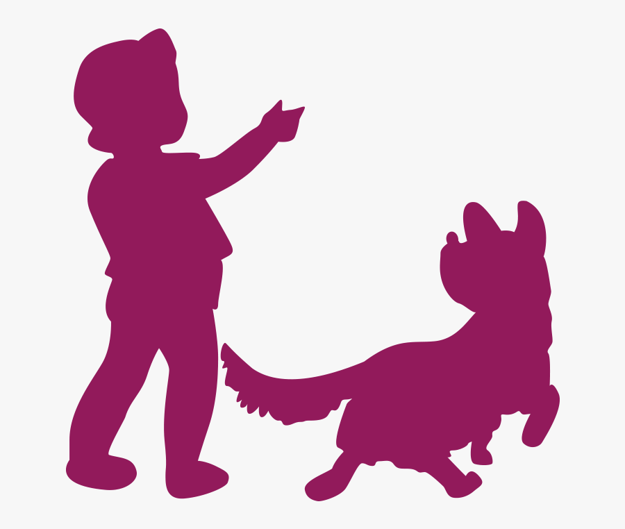 Dog Silhouette Cat Puppy Image - Dog, Transparent Clipart