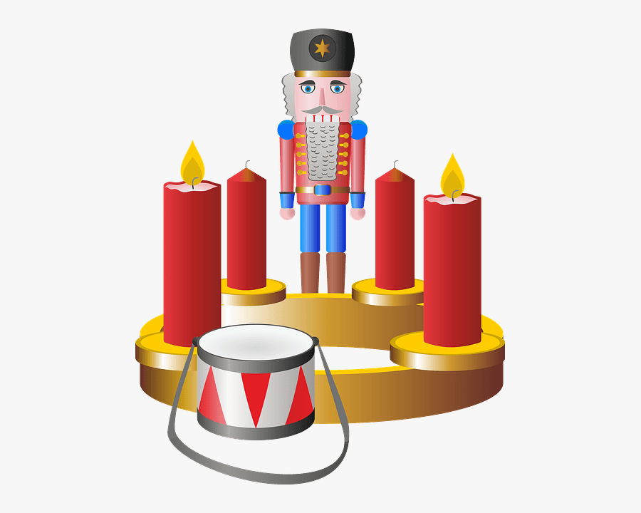 First Advent Candle Clipart, Transparent Clipart